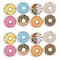 Ashley Productions DonutFetti® Non-Magnetic Mini Whiteboard Erasers, 2 Packs of 8